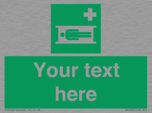 Custom Stretcher Sign